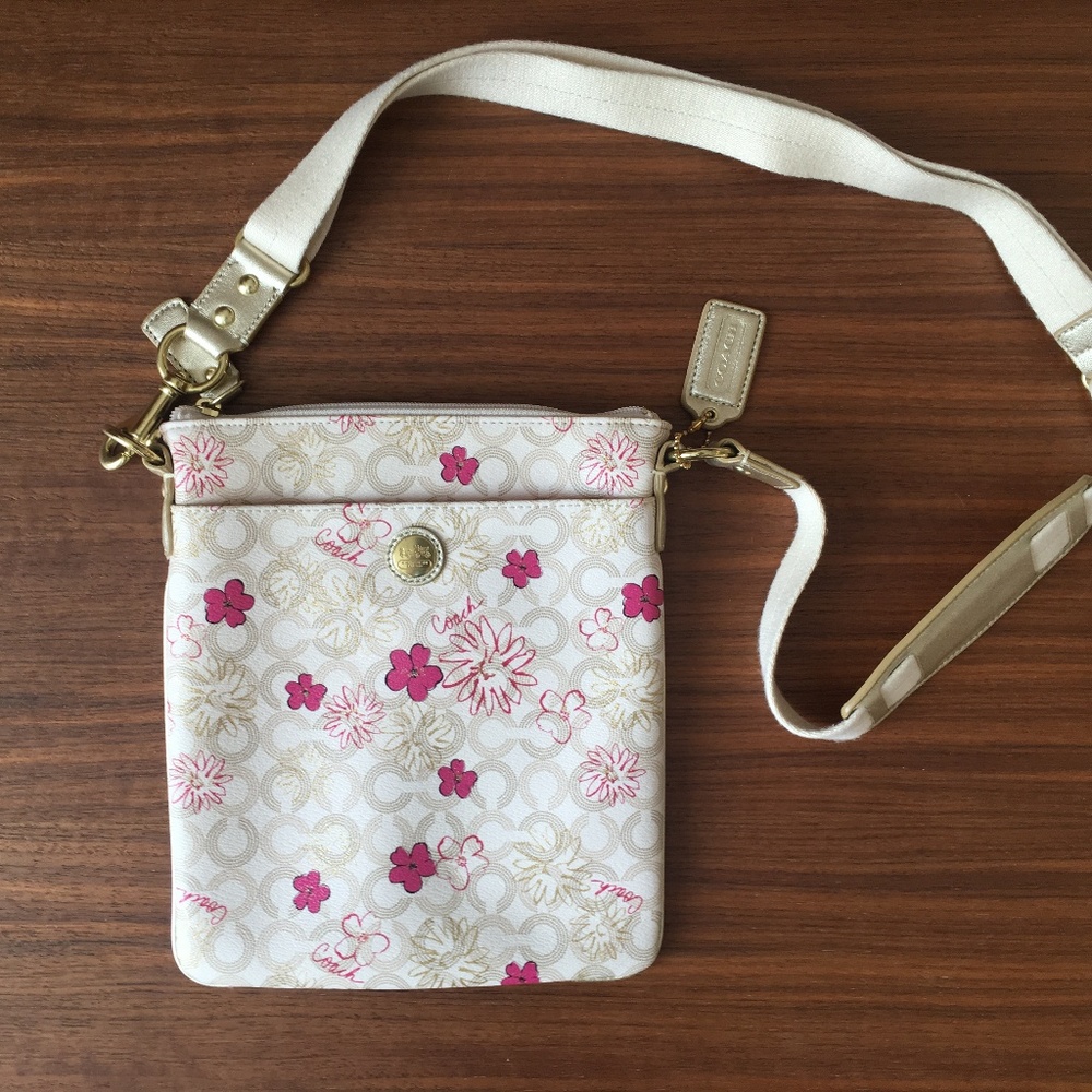 Coach Waverly Floral Crossbody Bag - Never Used